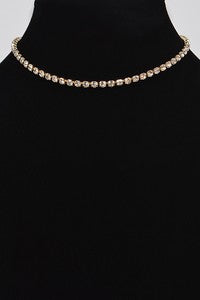 Rhinestone Choker