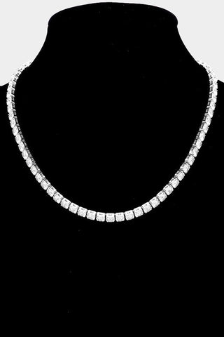 Diamond Necklace (Silver / Gold)